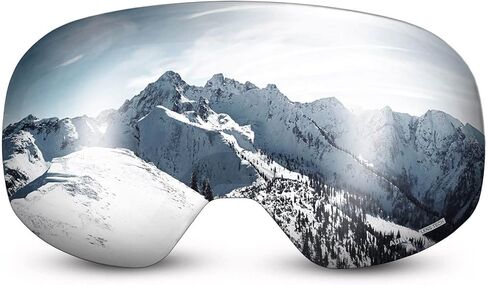 نظارات WildHorn Outfitters Roca Ski Goggles الإضافية/البديلة بدون إطار - للكبار والصغار in Kuwait
