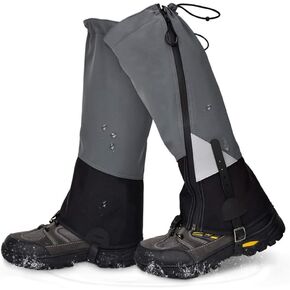 Lixada Legging Gaiter Waterproof Tear-Resistant Travel Outdoor Leg Warmers Adjustable Winter Shoe Cover Foot Protection Guard for Skiing Mountaineering Camping Backpacking Hiking in Saudi Arabia