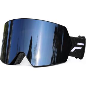 FMY Ski Goggles for Men Women & Youth - Anti Fog UV400 Protection Snowboard Snow Skiing Goggles for Adult