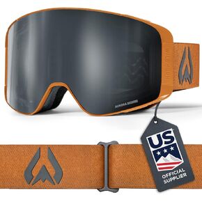 Wildhorn Pipeline Ski Goggles Men Women OTG Anti-FogScratch Snowboard Goggles-US Ski Team Official Supplier-100% UV Swap Lens in Kuwait
