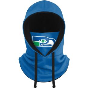 FOCO NFL womens Nfl Team Logo Drawstring Winter Cap Hooded Gaiter Balaclava Face Cover in Saudi Arabia