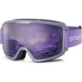 HUBO SPORTS Ski/Snowboard Goggles for Men, Women & Youth -OTG 100% UV Protection