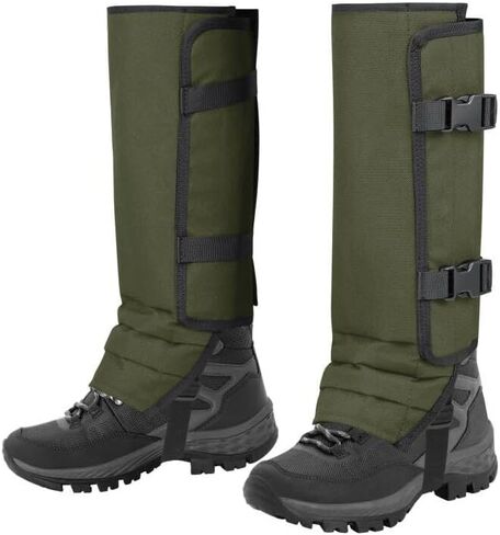 MDSTOP Snake Gaiters Leg Guards, Waterproof Snake Guards, Adjustable Snake Bite Protection for Lower Legs, Snake Chaps for Men & Women, Snake Proof Gaiters for Hunting, Hiking and Farm Working in Saudi Arabia