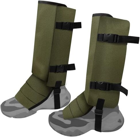 MDSTOP Snake Gaiters Leg Guards, Waterproof Snake Guards, Adjustable Snake Bite Protection for Lower Legs, Snake Chaps for Men & Women, Snake Proof Gaiters for Hunting, Hiking and Farm Working in Saudi Arabia