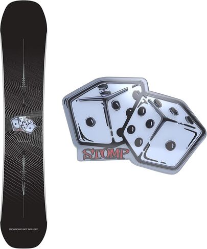 STOMPGRIP Premium Snowboard Stomp Pad | Dice | Vice Collection | 3D Decal in Kuwait