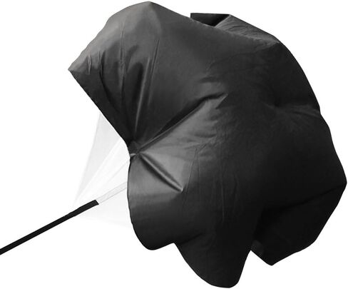 ستيل كول تدريب سريع للركض، 56 انش، مثاقب مقاومة للركض والمظلات والجري وكرة القدم وكرة القدم والتدريب السريع، اسود in Kuwait