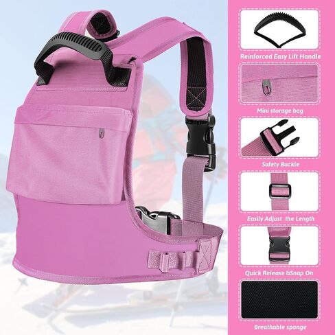 سرج التزلج للأطفال - معدات تدريب على الظهر على شكل زمام أمان للأطفال الصغار للمبتدئين للتحكم في السرعة in Kuwait