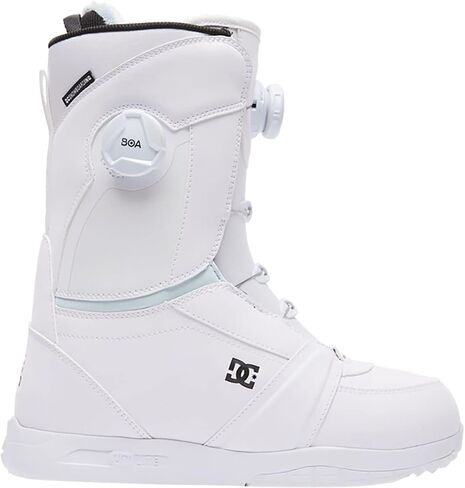 DC Lotus Boa Snowboard Boots White/White/Black 8.5 B (M) in Saudi Arabia