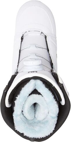 DC Lotus Boa Snowboard Boots White/White/Black 8.5 B (M) in Saudi Arabia