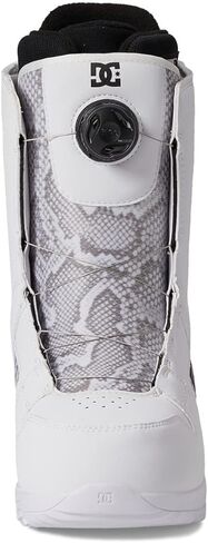 DC حذاء التزلج على الجليد من فيز بوا، ابيض/ثعبان، 7.5 in Kuwait