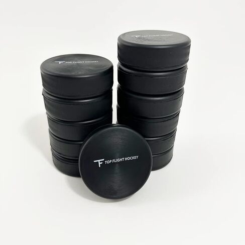Top Flight Hockey Foam Hockey Pucks Indoor Safe Regulation Size in Kuwait