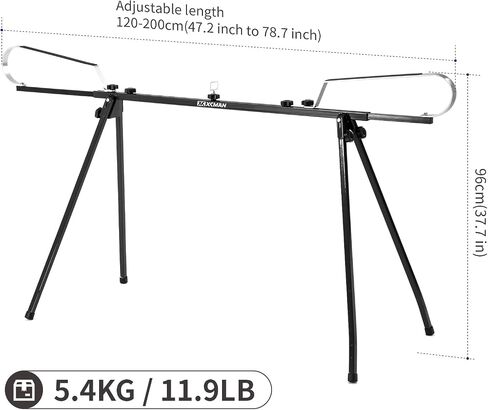 XCMAN Cross Country Nordic Ski Waxing Single Profile Bench Table with Foldable Legs for Traveling,Adjustable Waxing Profile Length 47.2 to 78.7inch in Saudi Arabia