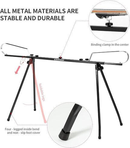 XCMAN Cross Country Nordic Ski Waxing Single Profile Bench Table with Foldable Legs for Traveling,Adjustable Waxing Profile Length 47.2 to 78.7inch in Saudi Arabia