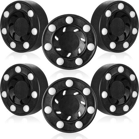 Deekin Hockey Puck Street Hockey Puck Roller Hockey Puck كرات الهوكي متعددة الوظائف مجموعة الهوكي الداخلية الجديدة لأنشطة التدريب الرياضية الداخلية والخارجية للمراهقين والنساء والرجال in Kuwait