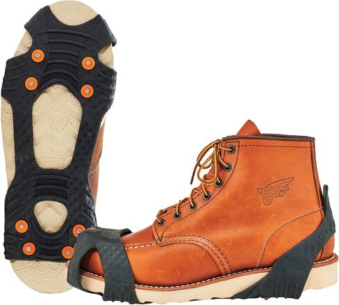 Ergodyne TREX 6300 Slip-On Traction Cleats for Snow and Ice with 8 Carbon Steel Spike Grips in Saudi Arabia