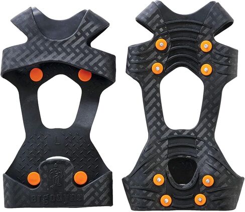 Ergodyne TREX 6300 Slip-On Traction Cleats for Snow and Ice with 8 Carbon Steel Spike Grips in Saudi Arabia