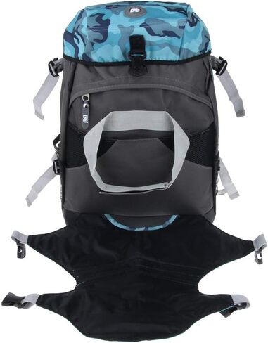 Duiaynke Roller Inline Skates Backpack Skating Shoes Boots Storage Bag for Helmet,Knee Elbow and Wrist Protection Pads in Saudi Arabia