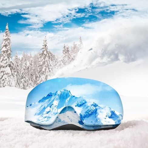 6 قطع من أغطية نظارات التزلج الواقية من الألياف الدقيقة الواقية من نظارات التزلج لتخزين نظارات التزلج لتخزين السفر in Kuwait