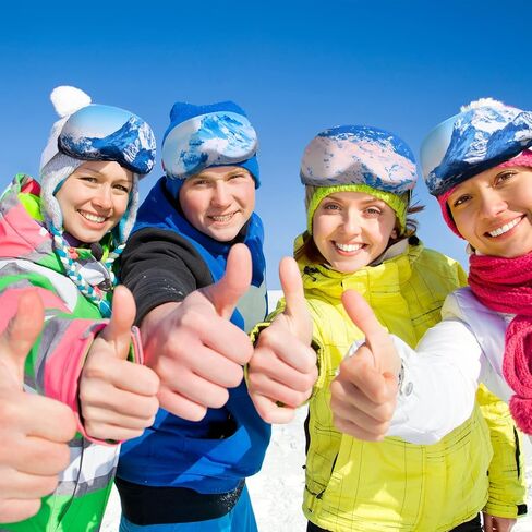 6 قطع من أغطية نظارات التزلج الواقية من الألياف الدقيقة الواقية من نظارات التزلج لتخزين نظارات التزلج لتخزين السفر in Kuwait