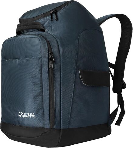 حقيبة أحذية التزلج OutdoorMaster 50L - أحذية التزلج والتزحلق على الجليد حقيبة ظهر للسفر مع حجرة للخوذة | الجزء الخارجي والسفلي مقاوم للماء in Kuwait