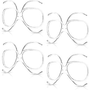 4 Pieces Prescription Ski Goggles RX Insert Optical Adaptor Ski and Snowboard Goggle Insert Adaptor Optical Insert for Glasses Wearers Universal Size Inner Frame for Snowboard Motorcycle Goggle in Saudi Arabia