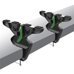 Demon Ski and Snowboard Ultra Vise for Tuning, Repair and Waxing, No Slip Vice Grips with Horizontal and Vertical Working Positions, Magnetic Tool Holder and Secure Board Grip Center Arm (Pair) in Saudi Arabia