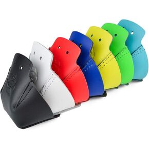 أحذية التزلج Bont Roller - واقيات غطاء أصابع القدم من الجلد الأسترالي بنسبة 100% - لعبة التزلج على الجليد Derby Speed ​​- زوج