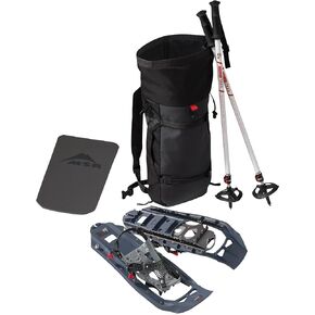 مجموعة أحذية MSR Evo Trail Snowshoe مع أعمدة الرحلات وحقيبة ظهر مبطنة للمقعد in Kuwait
