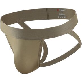 BRODDLE Men's Jockstrap Stretchy Nylon Pouch Workout Performance Athletic Supporters for Men