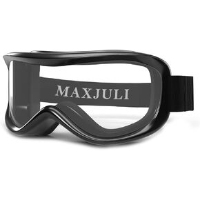 MAXJULI Kids Ski Goggles - Helmet Compatible Snow Goggles for Baby &Toddler with 100% UV Protection Age 0-4 4301