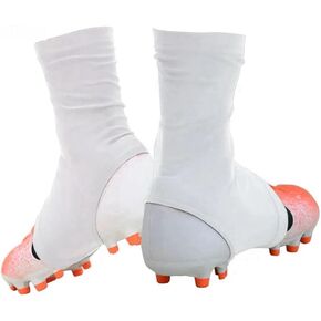 Senvitate Cleat Covers, Spats Football Cleat Covers, Football Cleat Spats, Cleat Sleeves for Soccer, Lacrosse, Baseball & Softball Youth Adults, Keeps Cleats Tied Turf Pellets Out in Kuwait