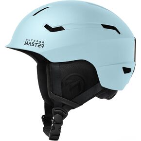 خوذة التزلج OutdoorMaster Deer، خوذة التزلج على الجليد للبالغين - هيكل متين من البولي كربونات، رغوة EPS الواقية و12 فتحة تبريد - خوذات الثلج للرجال والنساء والشباب in Kuwait