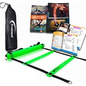 Agility Ladder 20ft, 2 Agility Drills eBook & Carry Case in Kuwait
