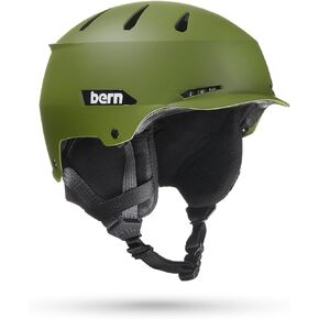 BERN Hendrix Snowsports Ski and Snowboard Helmet for Men and Women, Brim Style, Multisport Certified, Adjustable Fit, Removable Liner, Anti-Fog Ventilation in Kuwait