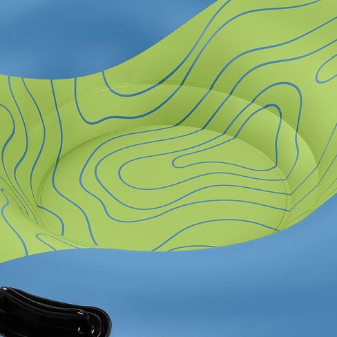 ريتروسبيك انبوب ثلج قابل للنفخ مقاس XL 54 انش من سنو سلايد مع بلاستيك PVC مقاوم للثقب، 4 مقابض امساك XL ومجموعة اصلاح للاطفال والكبار | للرياضات الثلجية الشتوية والتزلج والثلج in Kuwait