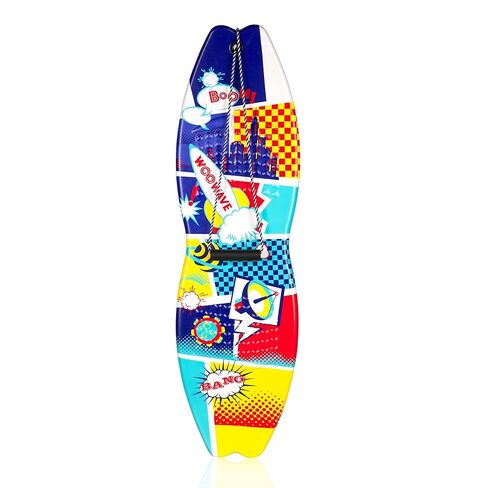 WOOWAVE قسط زلاجات الثلج على الجليد للأطفال 42 بوصة زلاجات رغوة للثلج مع أسفل أملس وحبل السحب in Kuwait