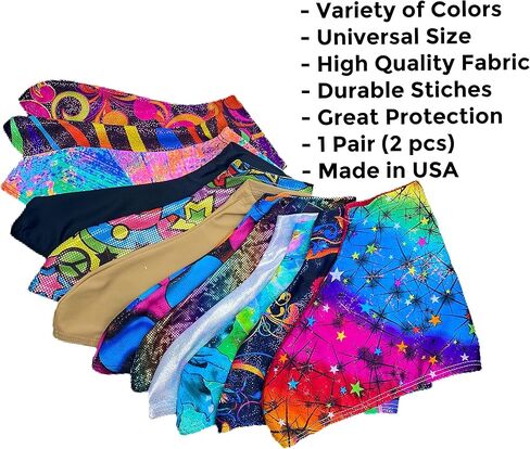 Ice Fire 1 Pair Skate Boot Covers | Durable Boot Protector for Ice/Figure/Roller Skate | Universal Size | Skating Accessory in Kuwait