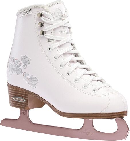 Rollerblade Bladerunner Ice Diva Women's Adult Figure Skates, White and Rose Gold, Ice Skates in Saudi Arabia