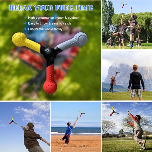 مجموعة أدوات تدريب سرعة التفاعل المكونة من 8 قطع - تتضمن عصا واحدة للتنسيق بين اليد والعين، و7 كرات مطاطية للتفاعل، ويمكن لمدرب التقاط التفاعلات تحسين الانعكاس/الرشاقة/التركيز للرياضة والتمرين والمرح لجميع الأعمار in Kuwait