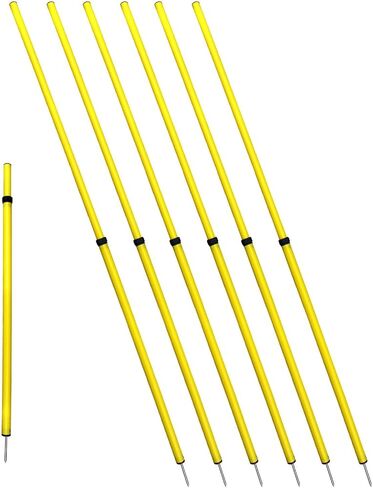 Bluedot Trading Soccer Agility Training Poles, Fixed or Adjustable (4,6,8pc-set) in Saudi Arabia