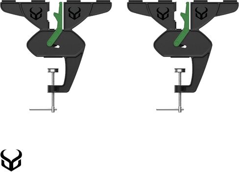Demon Ski and Snowboard Ultra Vise for Tuning, Repair and Waxing, No Slip Vice Grips with Horizontal and Vertical Working Positions, Magnetic Tool Holder and Secure Board Grip Center Arm (Pair) in Saudi Arabia
