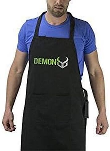 DEMON UNITED Muzzle Ski Vise -3 Vise Pcs- Quality Metal Construction- with Shop Apron & Ski Brake Retainers Combo Pack in Saudi Arabia