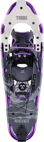 Tubbs Snowshoes Mountaineer W, Purple, 25 (X19010010125W) in Kuwait