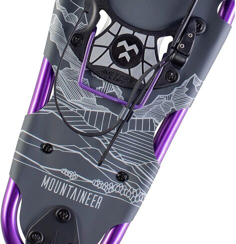 Tubbs Snowshoes Mountaineer W, Purple, 25 (X19010010125W) in Kuwait