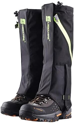 غطاء ساق Sofiey Leg Gaiter مقاوم للماء وخفيف الوزن للمشي لمسافات طويلة والصيد وتسلق الجبال ومسار الثلج والعمل في ساحة المنزل in Kuwait