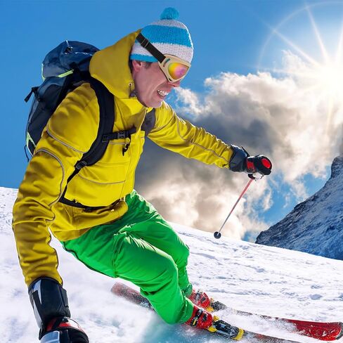 يوسبيدي نظارات تزلج للرجال والنساء والاطفال، نظارات تزلج على الجليد، نظارات دراجة نارية للرجال والنساء والبالغين والشباب من 8 قطع in Kuwait