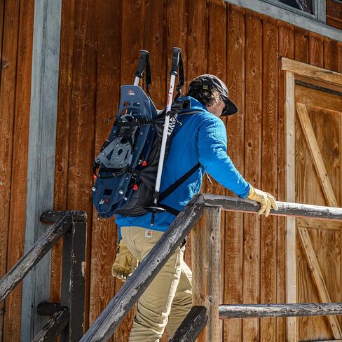 MSR Evo Trail Snowshoe Kit with Trekking Poles and Seat-Cushion Backpack in Saudi Arabia