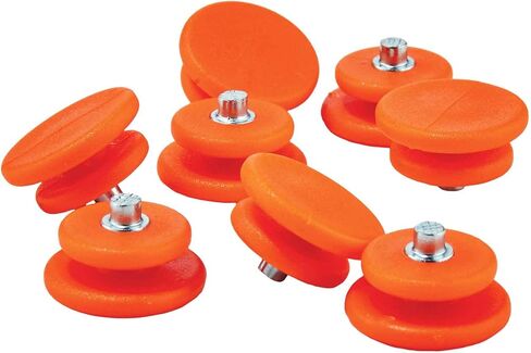 Ergodyne TREX 6301 Ice Cleats Replacement Studs - 8 Pack, Orange in Saudi Arabia
