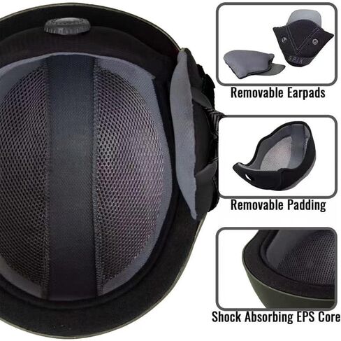 SPIX Ski Helmet Snowboard Helmet - ASTM Safety Standard Size Adjustable for Adults Youth Men and Women in Kuwait