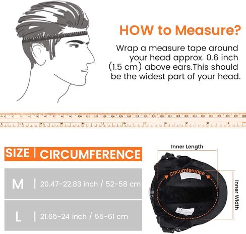 خوذة التزلج مناسبة للرأس 58-61 سم، للرجال، والنساء، مقاس كبير in Kuwait